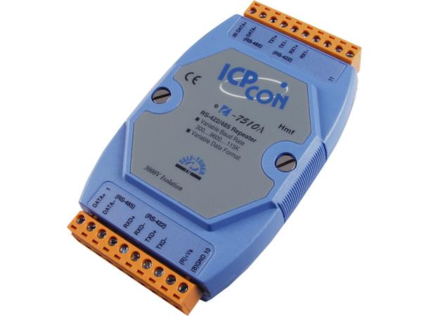 ICPDAS I-7510A CR Isolated RS-422/485 Repeater/Converter 